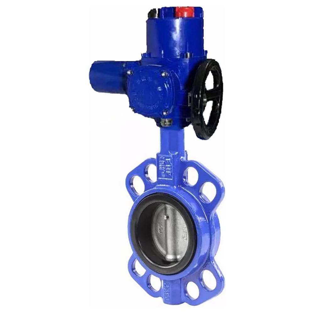 Изображение товара Затвор дисковый DN.ru WCB-316L-NBR Ду40 Ру16 с электроприводом QT-W