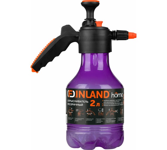 Изображение товара Опрыскиватель Центроинструмент Finland 2 л, с прозрачным баком 2028