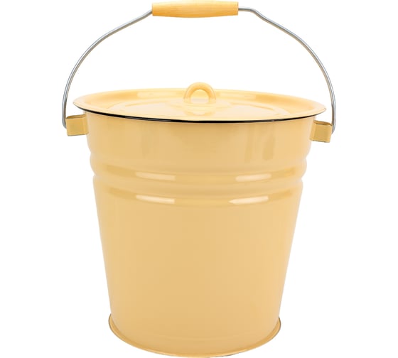 Изображение товара Ведро с крышкой СТАЛЬЭМАЛЬ 12 л цвет в ассортименте 2с28 (ХТ252) ХТ2373