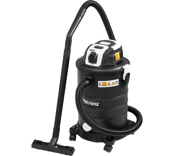Изображение товара Строительный пылесос KRANZ KR30 1400Вт 30л 4м KR-16-1117