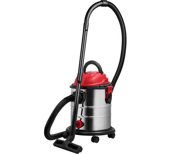 Изображение товара Пылесос строительный WORTEX VC 1512-1 WS 1200 Вт, 20 л, провод 4 м, шланг 3 м 1329991 ЦЗ-1947763622
