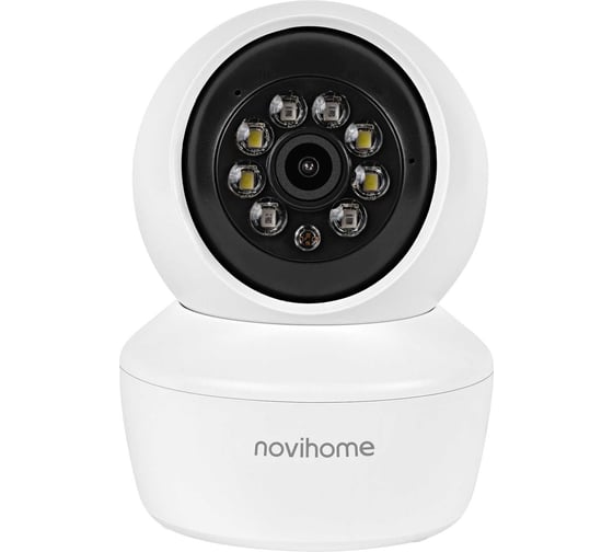 Изображение товара Камера видеонаблюдения Novihome Wi-Fi ATRIA v., 3 Мп 12 к/с, объектив фиксированный 3.6 мм, внутренняя, DC 5В, микрофон, динамик, слот для MicroSD, Wi-Fi 1516