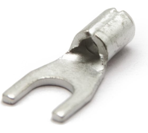 Изображение товара Наконечник медный луженый ЮМП ЭЛЕКТРО вилочный ПМ 0.5-1 мм2, под винт М3 (100 шт. в уп.) elcFTN-1-3