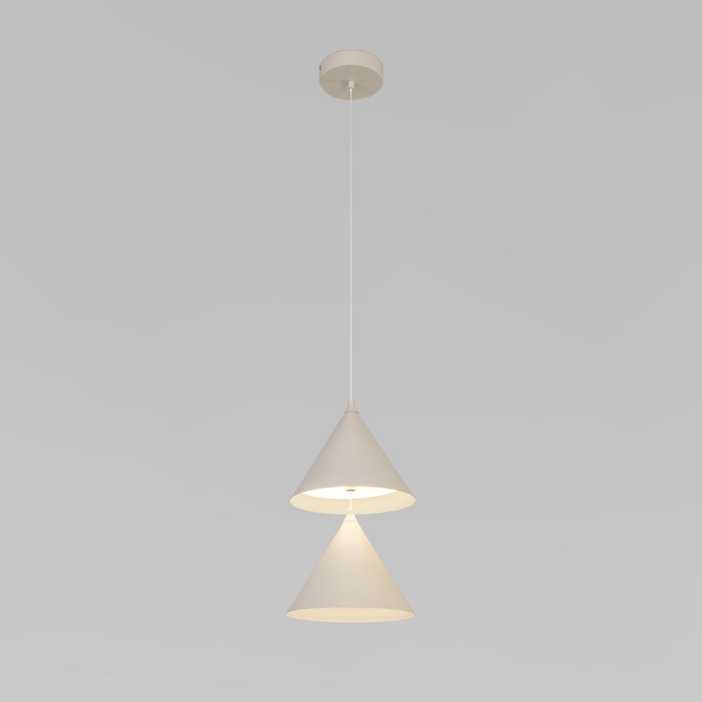 Изображение товара Подвесной светодиодный светильник Eurosvet Peak 604052 минимализм белый