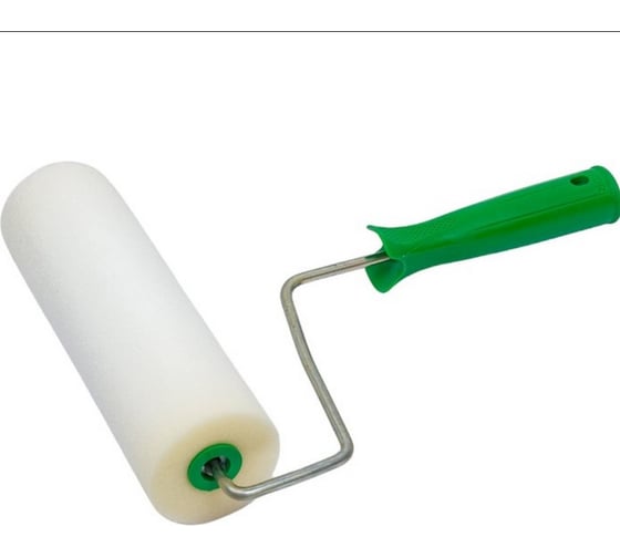 Изображение товара Валик малярный SAMGRUPP 230 мм, диаметр 70 мм, бюгель 8 мм поролоновый с ручкой DEKOR DEK-1113