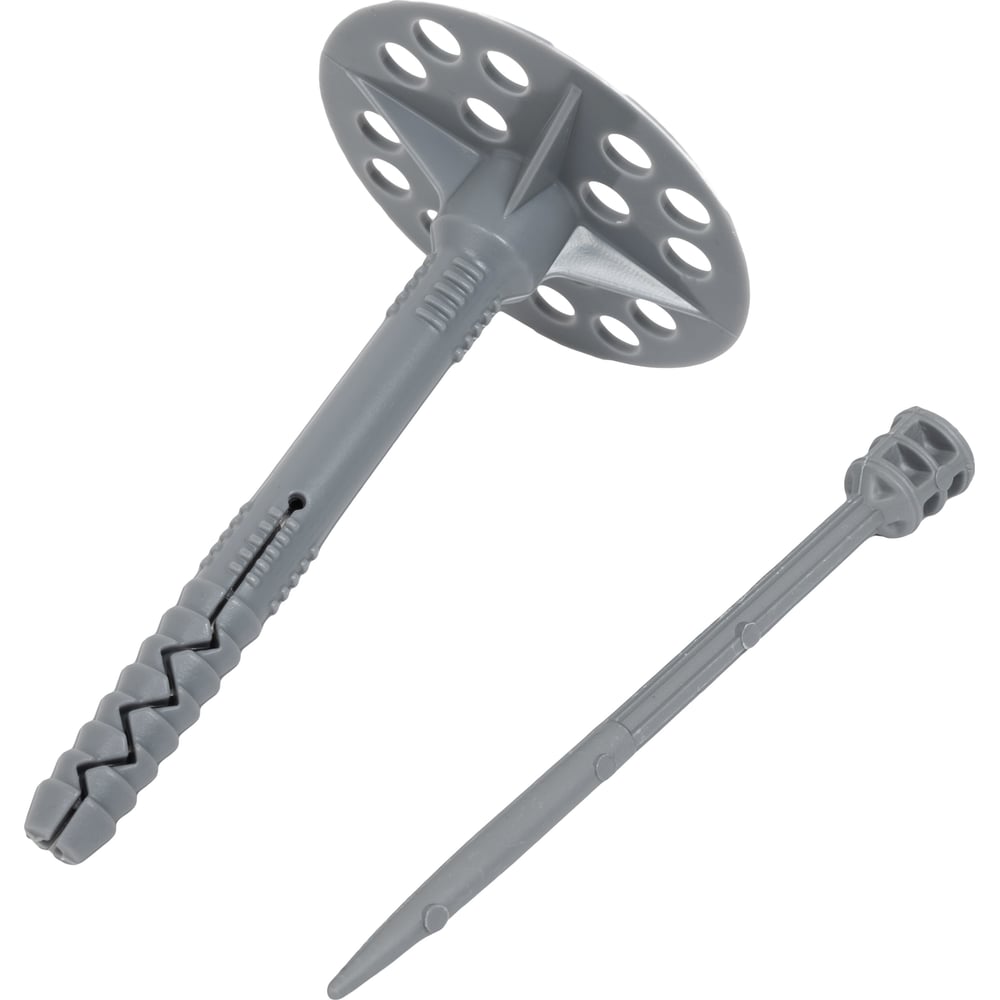 Изображение товара Gigant дюбель для теплоизоляции 10x100 гриб с гвоздем