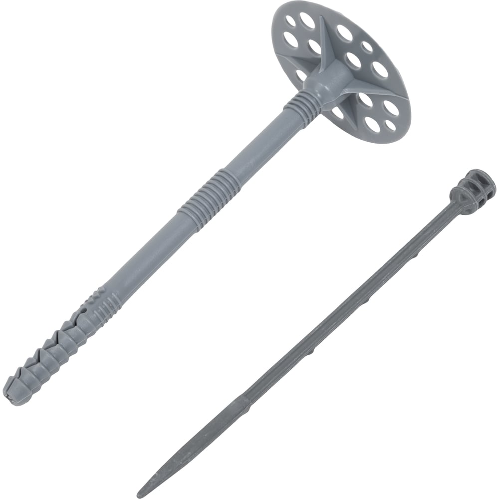 Изображение товара Gigant дюбель для теплоизоляции гриб 10x160 с гвоздем 50 шт