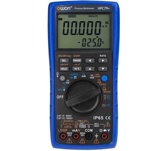 Изображение товара Мультиметр - калибратор OWON HCP79+ OW152