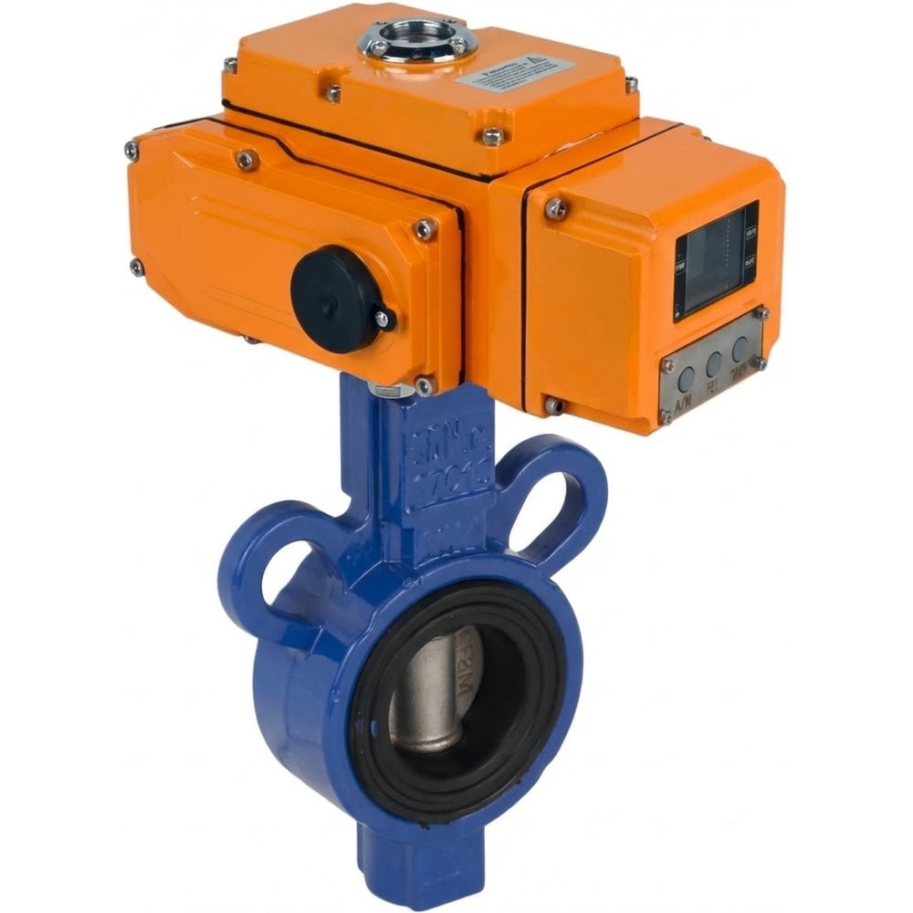 Затвор дисковый DN.ru AL-316L-EPDM-2W-Fb-ISO-H Ду25/32, электропривод QT-005-220В (4-20мА) HARK D050-89097
