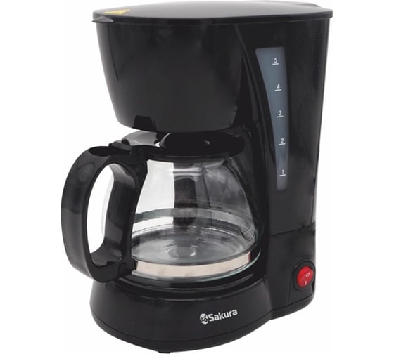 Изображение товара Кофеварка Sakura SA-6107BK