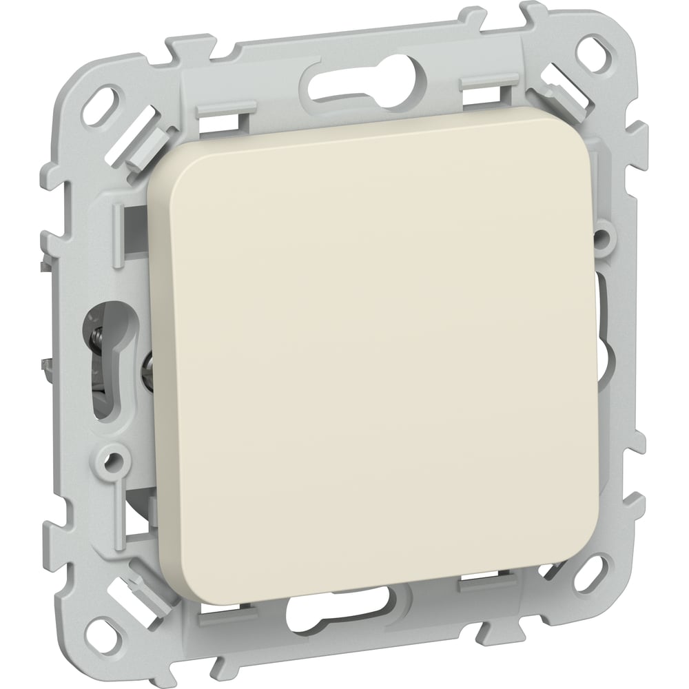 Изображение товара Выключатель 1-клавишный кнопочный IEK FLITE 10А ВС11-2-0-ФлСл сливочный FI-V14-0-10-1-K86