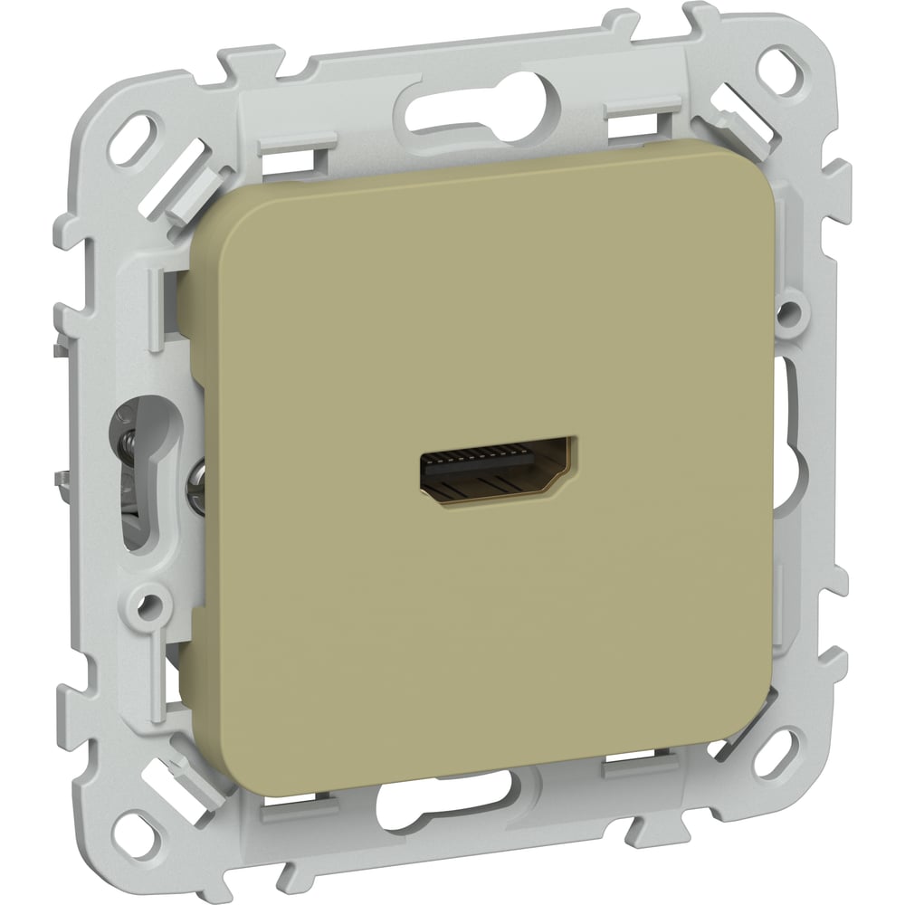 Изображение товара Розетка HDMI IEK FLITE РШДМА-ФлО оливковый FI-H10-K26