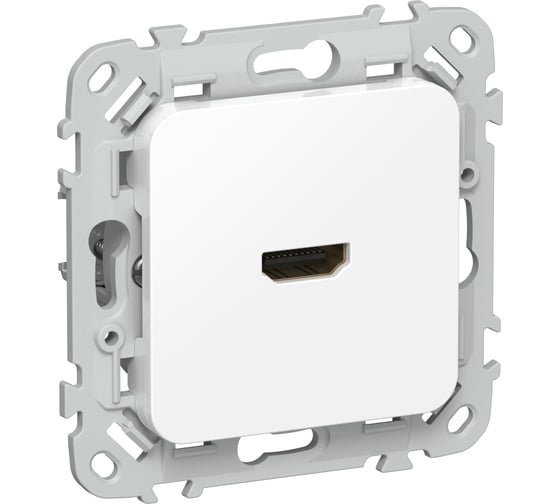 Изображение товара Розетка HDMI IEK FLITE РШДМА-ФлБ белый FI-H10-K01