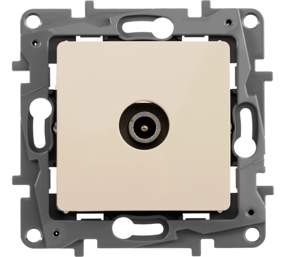 Изображение товара Розетка TV IEK ETIKA проходная, слоновая кость 672363