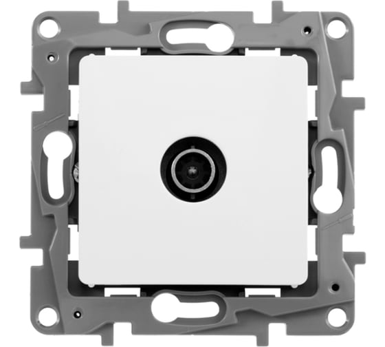 Изображение товара Розетка TV IEK ETIKA тип звезда, белый 672251