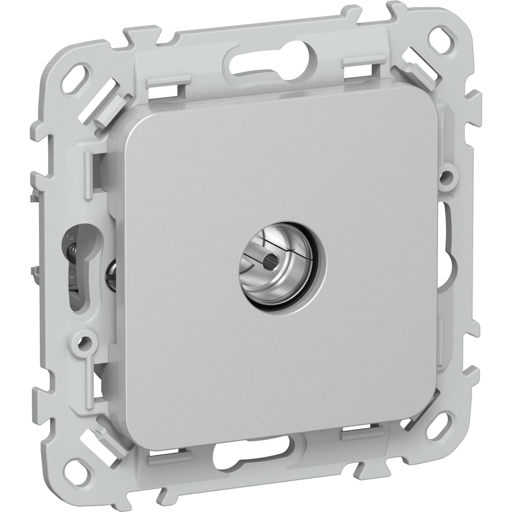 Изображение товара Розетка телевизионная IEK FLITE оконечная алюминий IP20