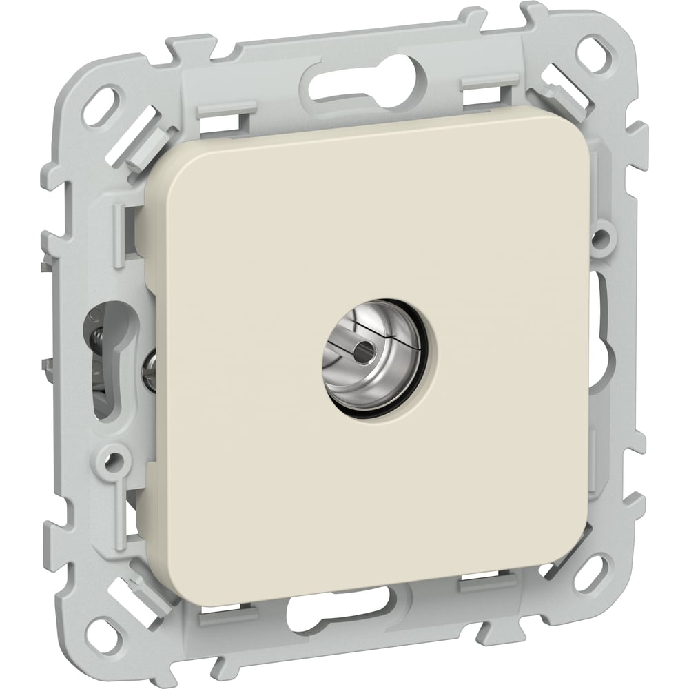 Изображение товара Розетка телевизионная IEK FLITE оконечная с механизмом IP20 сливочный