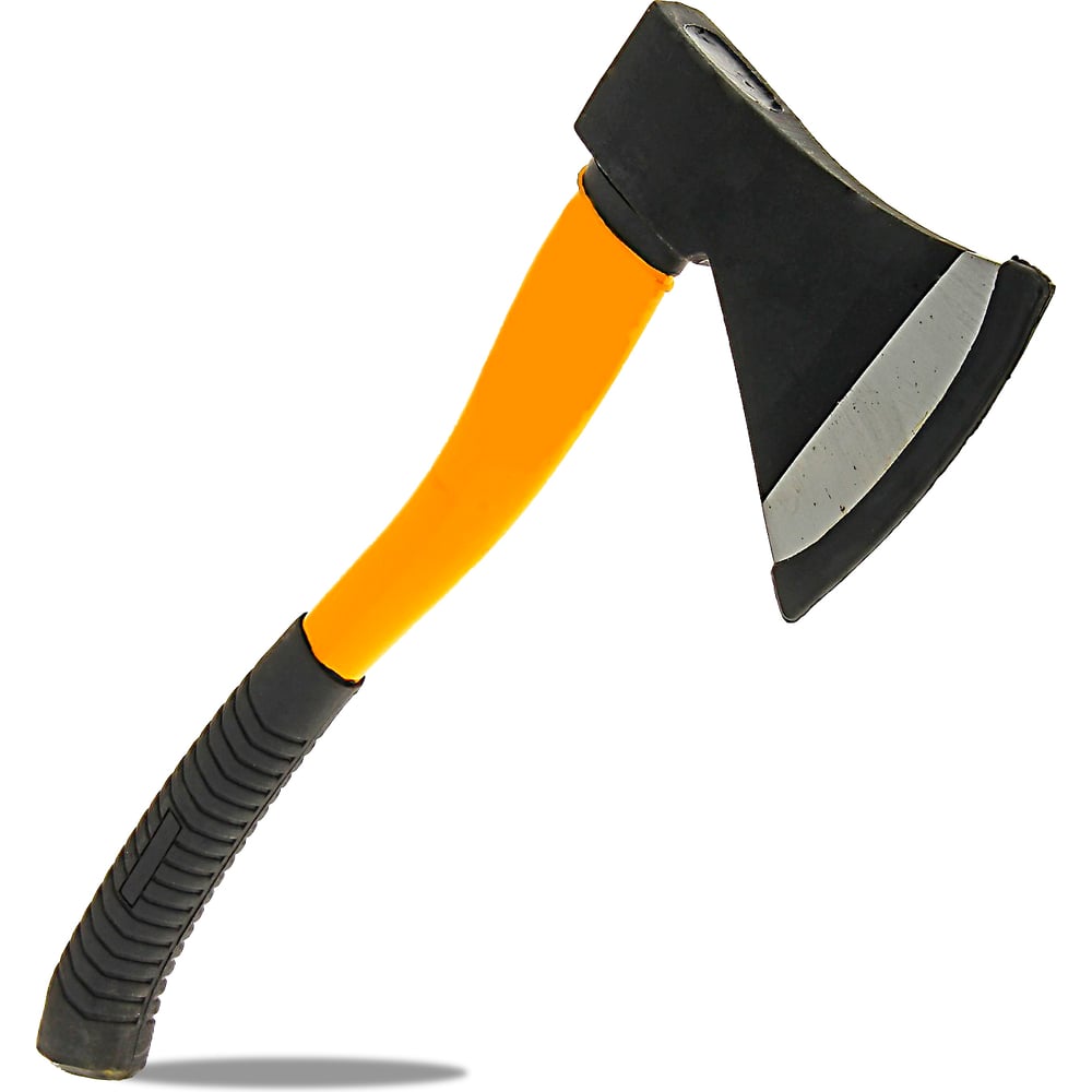 Изображение товара Топор столярный кованый 600гр с рукоятью из дерева и обрезинкой Петрович