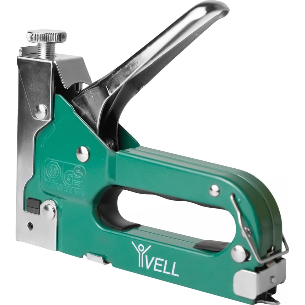 Изображение товара Строительный мебельный степлер Vell регулируемый 4-14 мм V90351