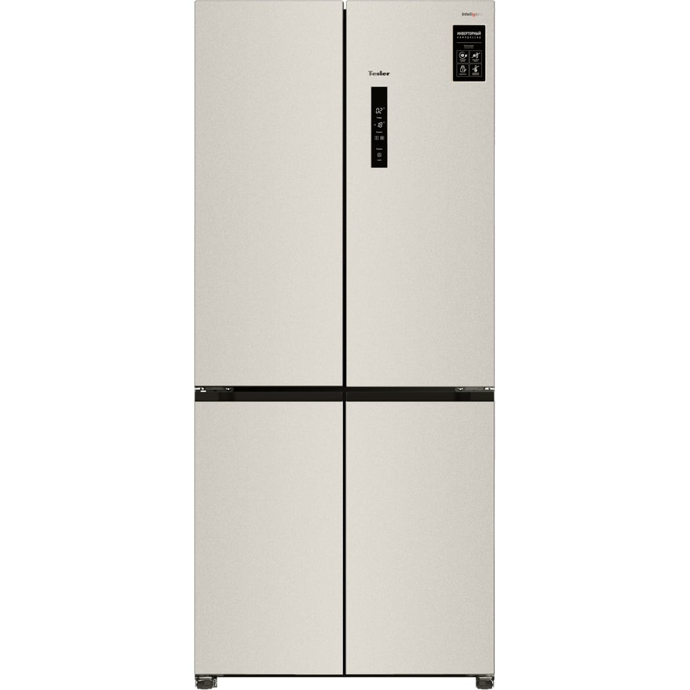 Изображение товара Холодильник TESLER RCD-487BI STONE BEIGE 00000203557 Изображение товара Холодильник TESLER RCD-487BI STONE BEIGE 00000203557