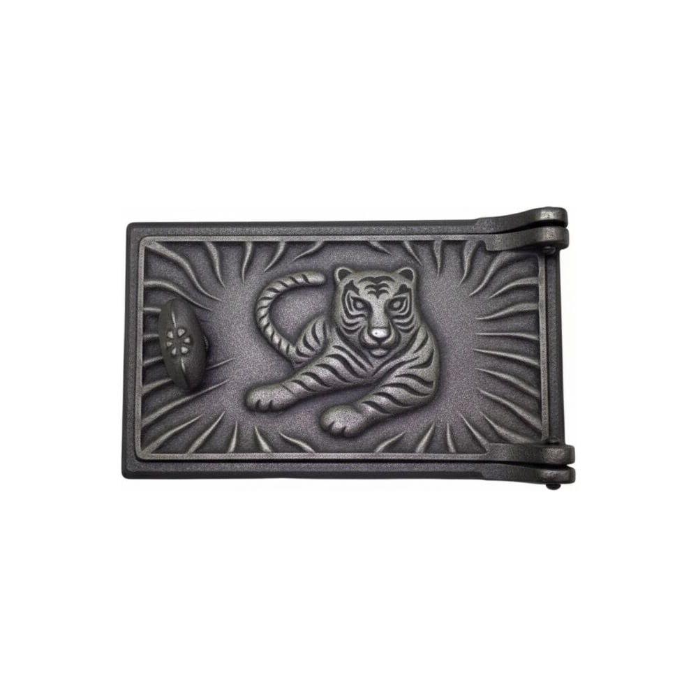 Изображение товара Дверка поддувальная для печи чугунная 270х160 мм ООО БАЛЕЗИНСКИЙ ЛМЗ ДП-2 тигр