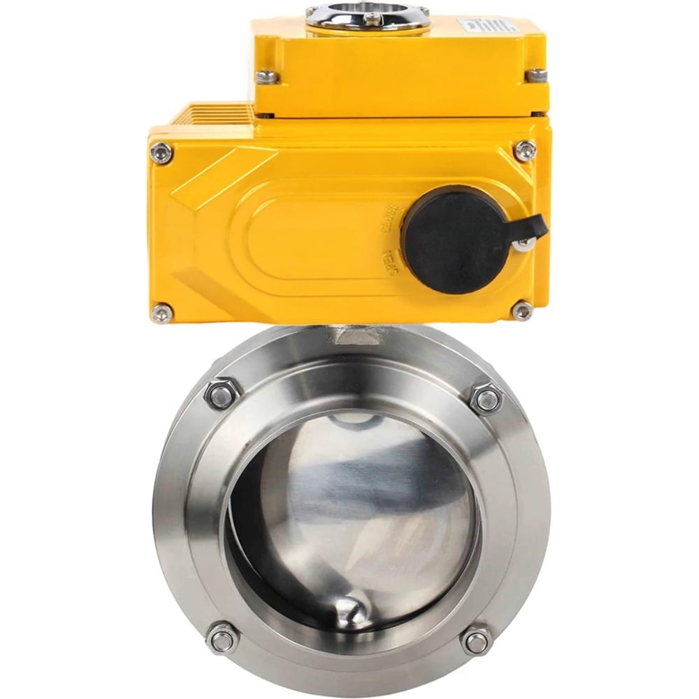 Изображение товара Затвор дисковый DN.ru 304-304-EPDM-2W-W-H Ду20 Ру10 электропривод 220В