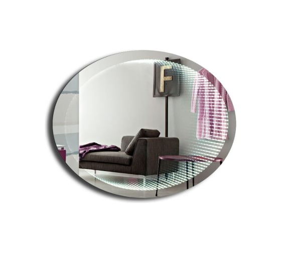 Изображение товара Зеркало Dubiel Vitrum Lustro, 700x900 мм, с внутренней подсветкой, 70x90 см Wenecja Owal