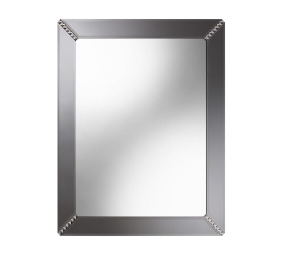 Изображение товара Зеркало Dubiel Vitrum Lustro, в прямоугольной раме с кристаллами, 65x80 см Syriusz