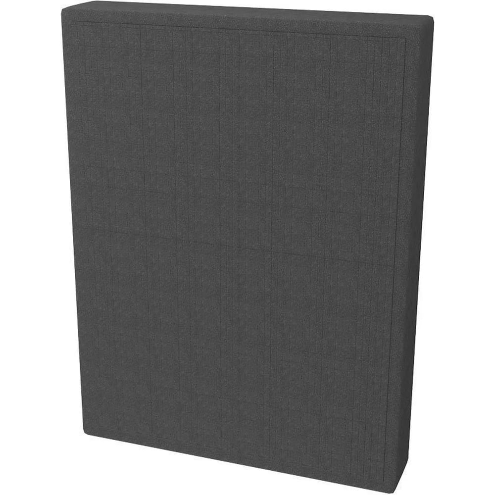 Изображение товара Модульный ложемент Сорокин 100мм для кровати 235х180мм универсальный черный