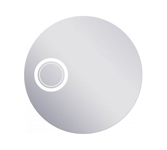 Изображение товара Зеркало Dubiel Vitrum Lustro, круглое, с подсветкой и увеличительным стеклом, 70x70 см Kolo Zoom