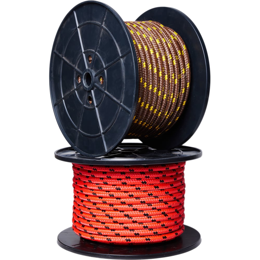 Изображение товара Полипропиленовый плетёный канат МДС 12мм 50м с сердечником прочный и устойчивый