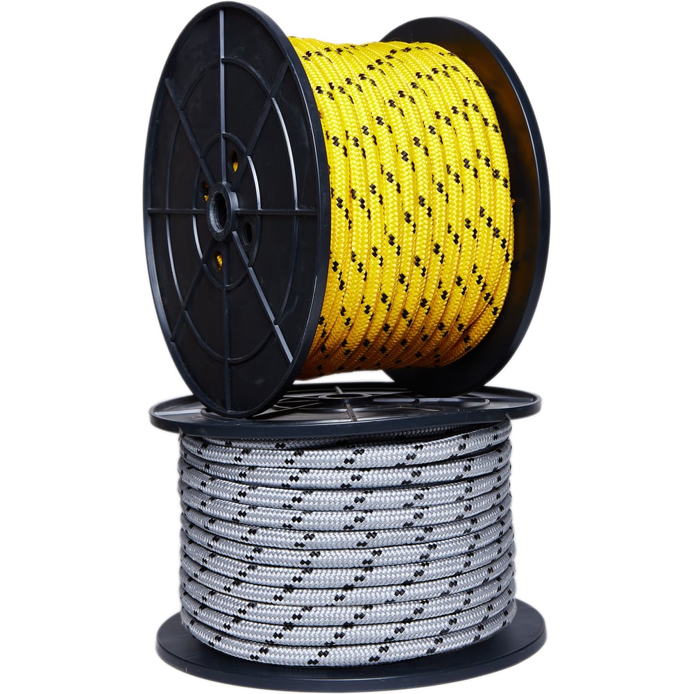 Изображение товара Полипропиленовый плетёный канат МДС 14 мм 50 м с сердечником