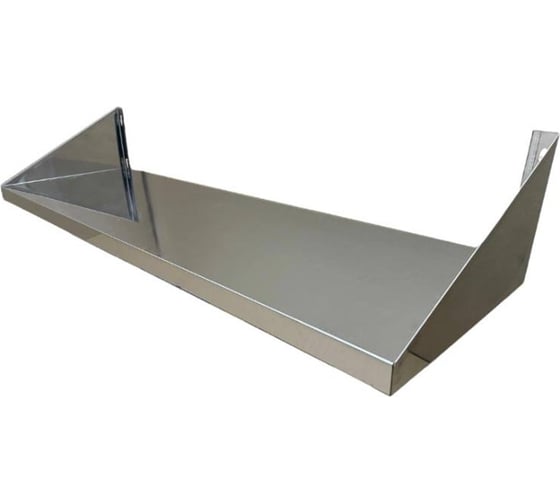 Изображение товара Полка навесная из нержавеющей стали ООО ФУРАМА 80х30 см ПНН8030