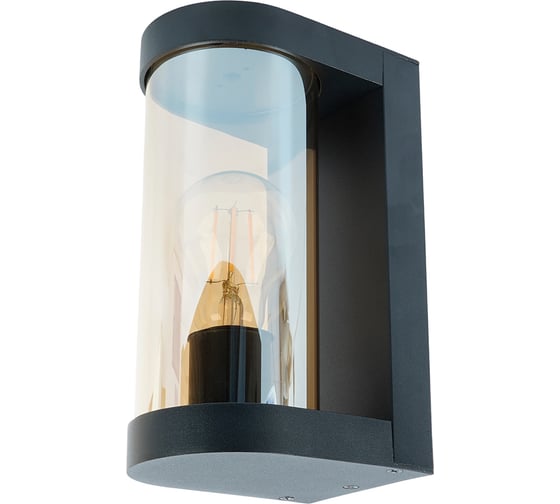 Изображение товара Светильник садово-парковый FERON 40W 230V E27, DH1901, черный/янтарный 52188