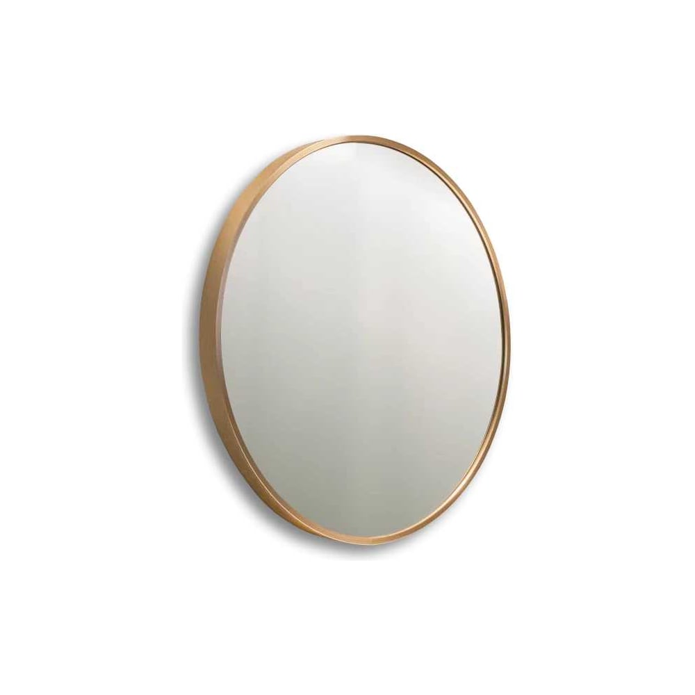 Изображение товара Зеркало DREJA REEF 50x50 см алюминиевый профиль золото современное настенное Изображение товара Зеркало DREJA REEF 50x50 см алюминиевый профиль золото современное настенное