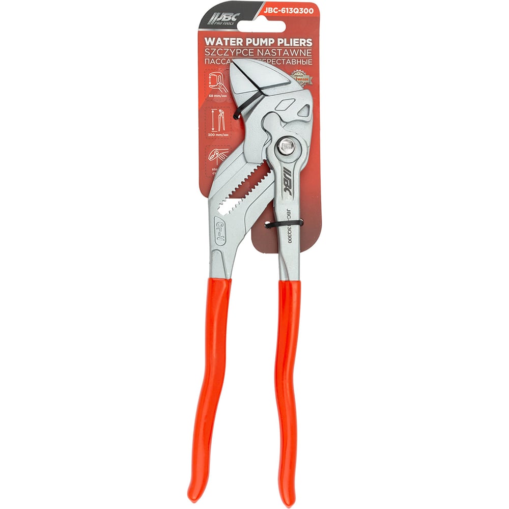 Изображение товара Пассатижи переставные JCB 300мм -613Q300(63772) JBC-613Q300(63772)