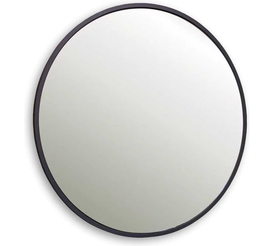 Изображение товара Зеркало DREJA MIRO, 70x70 см, металлическая рама, графит 99.2042