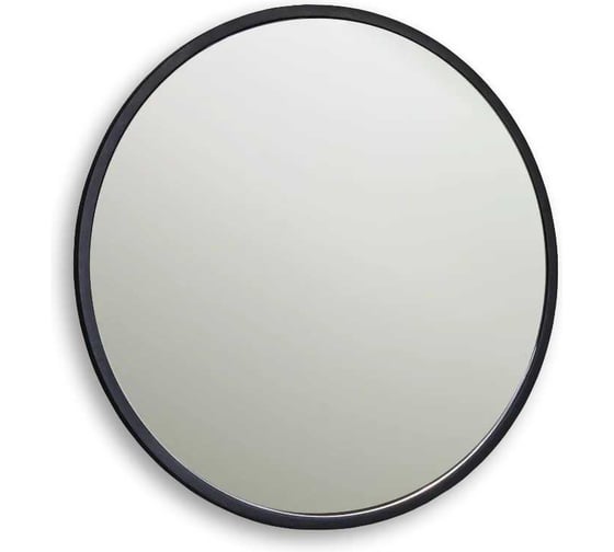 Изображение товара Зеркало DREJA MIRO, 70x70 см, металлическая рама, черный 99.2044