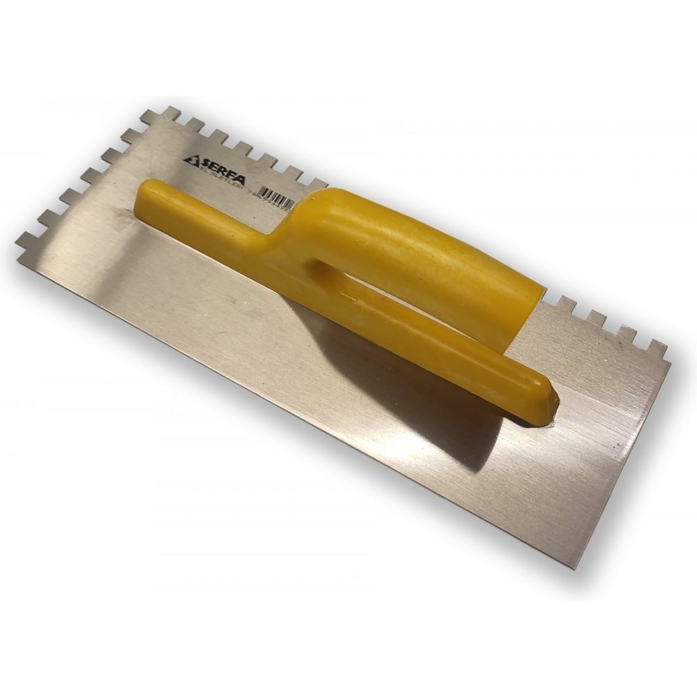 Изображение товара Гладилка зубчатая SAMGRUPP Serfa пласт. с открытой ручкой 08х08, 40 см SER-610