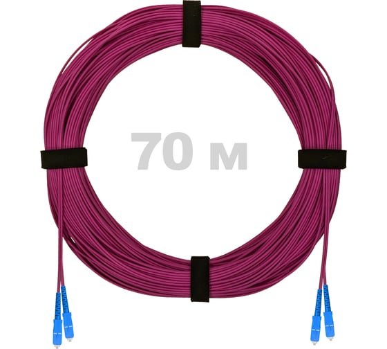 Изображение товара Патч-корд оптический ENGINOVA SC/UPC-SC/UPC MM (OM4) 2mm duplex LSZH, 70 м ENG-PC2.0-DX-2SCU-OM4-70m-LSZH-MG