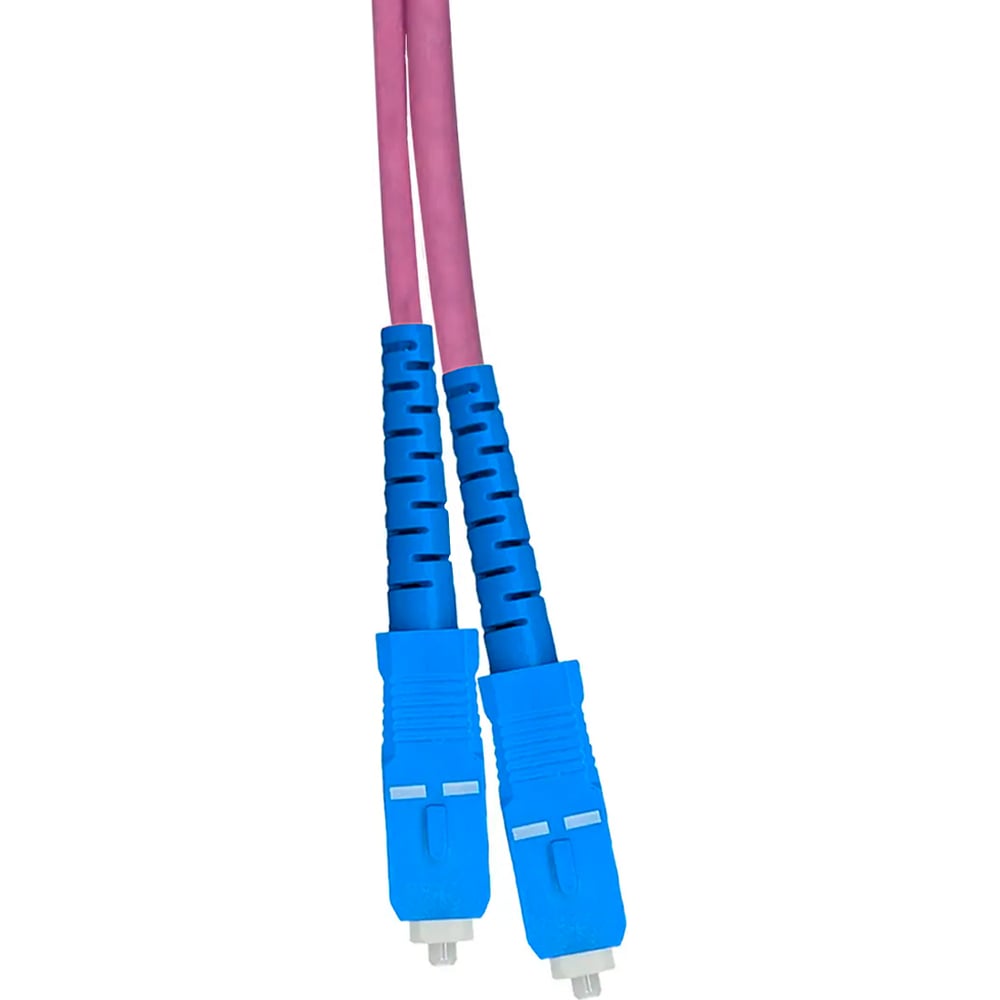Патч-корд оптический ENGINOVA SC/UPC-SC/UPC MM (OM4) 2mm simplex LSZH, 5 м ENG-PC2.0-SX-2SCU-OM4-5m-LSZH-MG