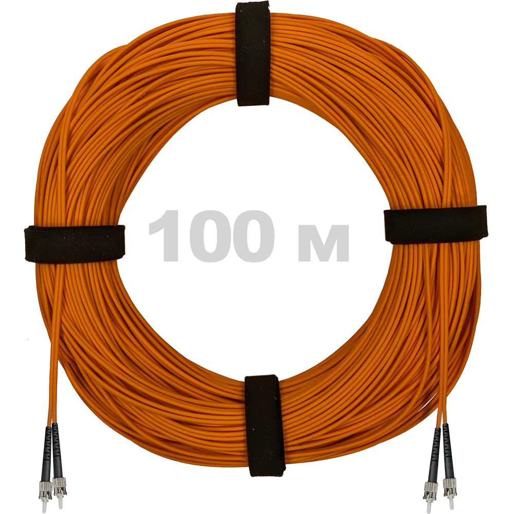 Изображение товара Оптический патч-корд ENGINOVA ST/PC-ST/PC MM OM2 100 м LSZH Dupleks