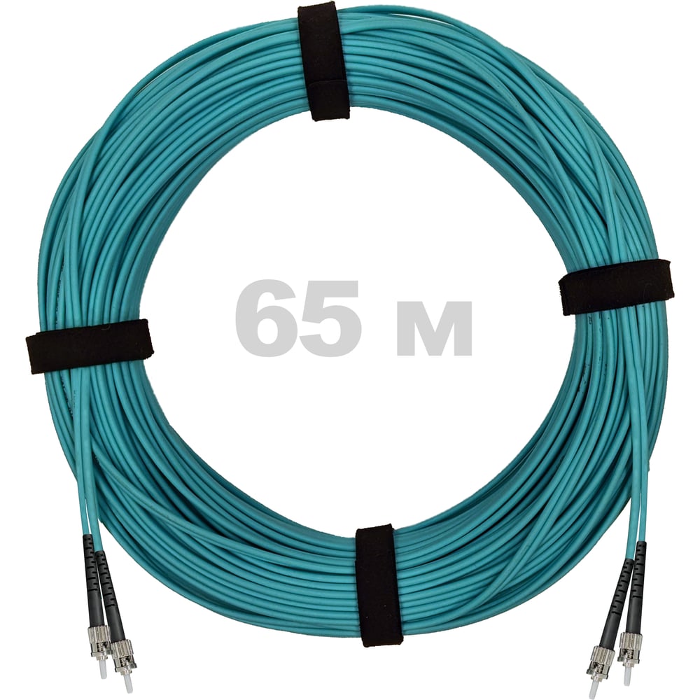 Изображение товара Оптический патч-корд ENGINOVA 65 м MM OM3 с разъемами ST-ST LSZH