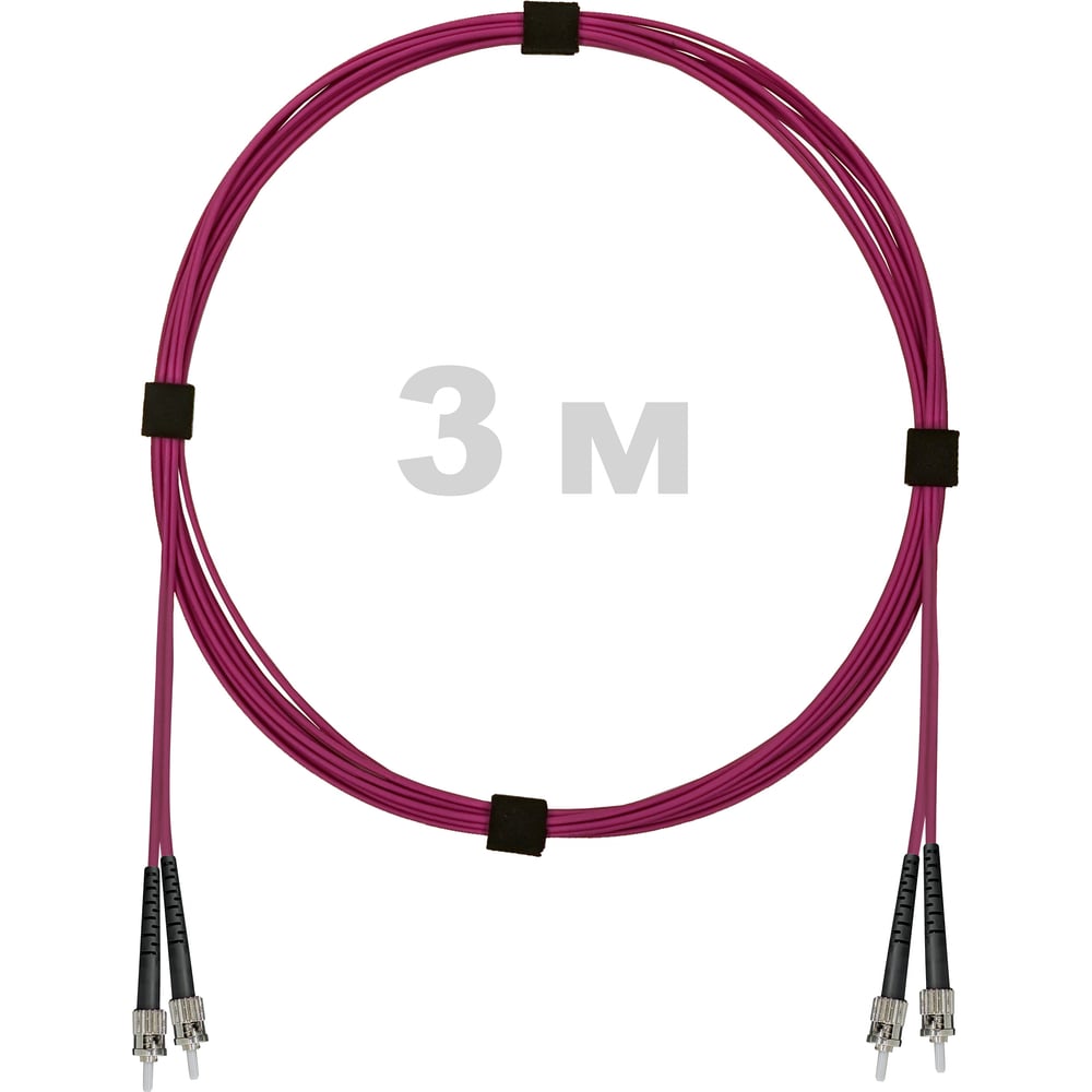 Изображение товара Патч-корд оптический ENGINOVA ST/PC-ST/PC MM OM4 3м LSZH