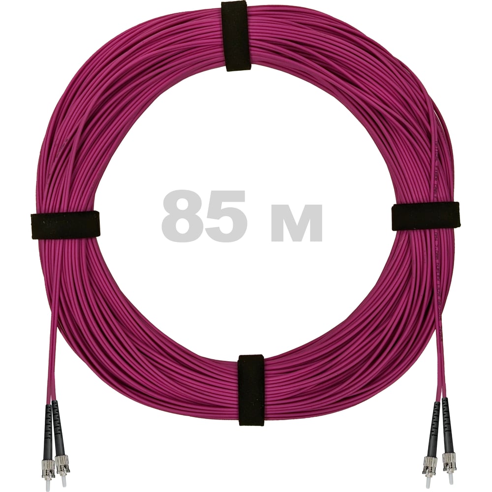 Изображение товара Оптический патч-корд ENGINOVA OM4 85м ST-ST LSZH двойной кабель