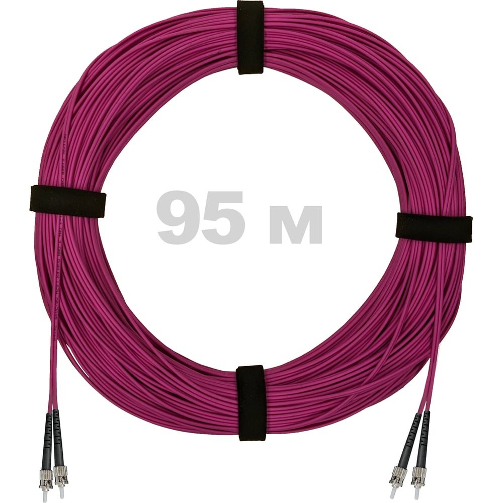 Изображение товара Оптический патч-корд ENGINOVA ST/PC-ST/PC MM OM4 95м LSZH