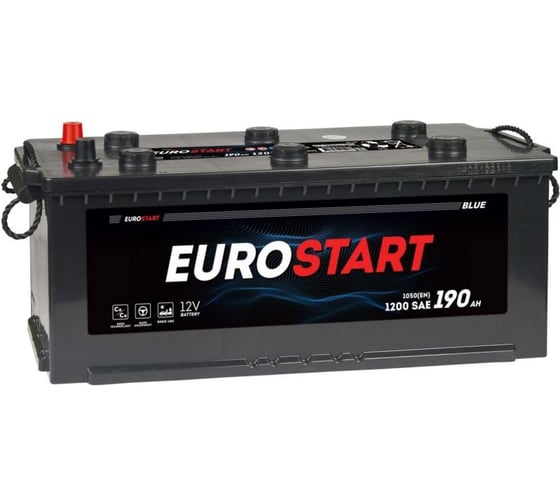 Изображение товара Аккумуляторная батарея EUROSTART Blue Professional 190Ah L+ EBT1903