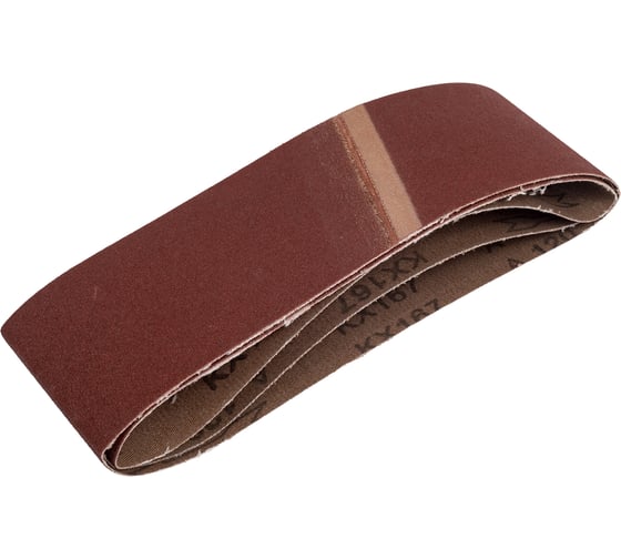 Изображение товара Лента шлифовальная универсальная "МАСТЕР" 3шт. (533х75 мм; P120) для ЛШМ Зубр 35542-120