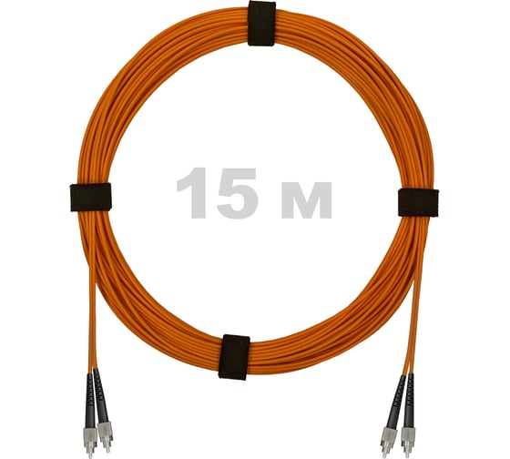 Изображение товара Патч-корд оптический ENGINOVA FC/UPC-FC/UPC MM (OM2) 2mm duplex LSZH, 15 м ENG-PC2.0-DX-2FCU-OM2-15m-LSZH-OR