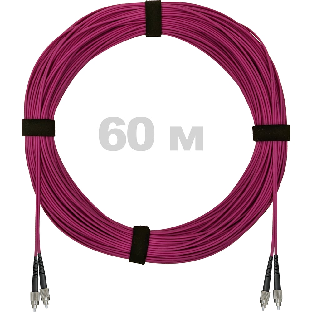 Изображение товара Оптический патч-корд ENGINOVA FC/UPC-MM OM4 60м LSZH двойной